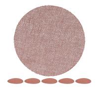 NUOBESTY 6 Pièces Abat-jour en Tissu Rond 10cm Anti-éblouissement pour
