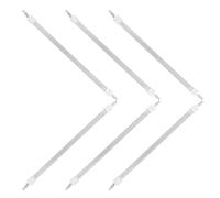 NUOBESTY 6 Pièces Tube Chauffant Électrique en Quartz Blanc pour Chauffage Infrarouge Lointain, Remplacement Facile Distribution Uniforme de Chaleur, pour Bureau et Bureau