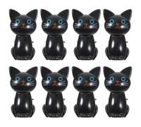 NUOBESTY 8 Clips De Scellage Des Sacs Forme Chat Clips De Sac Réutilisables Pour Aliments Et Collations Fermeture Hermétique Pour Restes Pain Et Sacs De Congélation Accessoire Cuisine