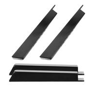 NUOBESTY Accessoires de Réparation de Piano Faciles à Installer 4pcs Touches Noires en Plastique Noir pour Usage Personnel et Professionnel
