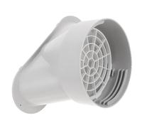 NUOBESTY Adaptateur Tuyau Climatisation en Plastique, Embout Plat avec Filet, 1 Set pour Climatiseur Mobile, Connecteur D’échappement Sûr et Pratique