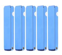 NUOBESTY Aiguilles de Nettoyage Outil Léger Lot de 5 en Acier Inoxydable pour Orifices de Brûleur de Gaz pour Entretien Domestique des Cuisinières et Torches de Soudage