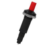 NUOBESTY Allumeur Piézoélectrique, Kit D'allumage de Flamme pour Barbecue à Gaz, Noir, PP, Sortie 18kv, Terminal 2,3mm, Trou de Montage 18mm, Camping et BBQ