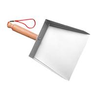 NUOBESTY Bassine à Poussière Acier Inoxydable Mini pour Bureau et Cuisine Balai Mini pour Garçon Fille et Nettoyage de Petite Surface