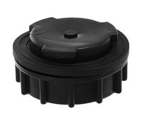 NUOBESTY Bouchon De Vidange Inférieur Universel Pour Conteneur Poubelle Extérieur 660L Bouchon Pour Canalisation En Plastique Noir Résistant Aux Intempéries Avec Bague D'Étanchéité