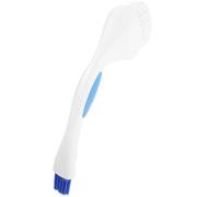 NUOBESTY Brosse de Nettoyage Professionnelle pour Machine à Laver en Nylon Blanc Design Ergonomique, pour Nettoyer Coins et Recoins du Tambour