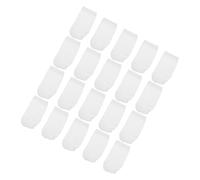 NUOBESTY Chaussettes Filtrantes en Nylon à Mailles Fines pour Skimmer Piscine Enterrée, Panier à Écumoire Feuilles, 20pcs, Installation Facile pour Fête Estivale et Récupération de Débris