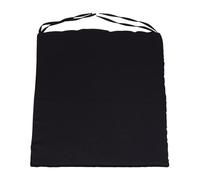 NUOBESTY Coussin de Siège Carré 40x40 Cm en Mousse Imperméable Noir, Housse Amovible Lavable, Tapis D'assise Antidérapant pour Chaise D'extérieur, Intérieur et Automobile