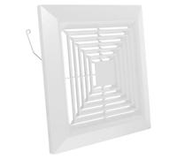 NUOBESTY Couvercle de Ventilateur Extracteur avec Ressorts, Panneau ABS | Grille de Remplacement Détachable, Protection Haute Efficacité, Cuisine et Salle de Bain, Nettoyage Facile