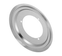 NUOBESTY Couvercles De Brûleur Acier Inoxydable Bacs De Récupération Pour Cuisinière à Gaz Insert Rond Pour Cuisinière Électrique De Rechange Support Anti-déversement
