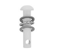 NUOBESTY Crochet Suspendre pour Chaise Hamac et Balancelle, Support Lourd en Métal Blanc, Installation Facile pour Patio et Extérieur