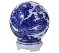 NUOBESTY Décoration de Bureau en céramique, sphère décorative en céramique, Boule Artistique en Porcelaine, Ornement de Table créatif, Mini Objet décoratif pour Maison et Bureau, 1 pièce