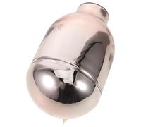 NUOBESTY Doublure de Pichet D'eau Chaude en Verre 1l Argentée, Insert de Bouilloire Réutilisable Versement Précis, Maison Restaurant