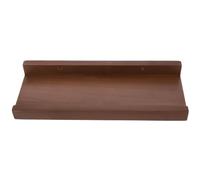 NUOBESTY Étagère Murale Flottante en Bois Marron Rustique Légère et Gain de Place pour Bureau ou Chambre, Support Mural Solide et Design Moderne