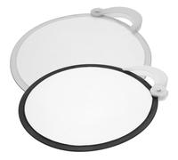 NUOBESTY Éventails Pliables à Main et Occasions D'été 2pcs pour Garçon et Filles en Tissu et Plastique , Ventilateurs Ronds Pliants Économiseurs D'espace , pour Mariages en Extérieur