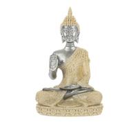 NUOBESTY Figurine de Bouddha Assis en Résine pour Aquarium Décor | Or, Petite Pièce Facile à Placer, Valeur Esthétique, Touche Agréable, pour Ornement D’aquarium