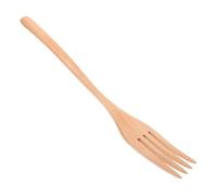 NUOBESTY Fourchette En Bois À Long Manche 8.86 in Fourchette À Salade À Fruits Ustensile De Cuisine Pour Mélanger Servir Les Repas Et Le Dessert À La Maison