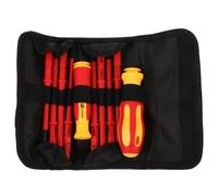 NUOBESTY Jeu De Tournevis Isolés Multifonction Vde Kit D’outils Électriques Pour Électricien Antiglide Réparation Domestique 6 Pièces