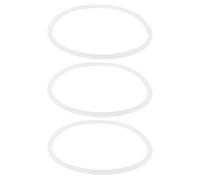 NUOBESTY Joint en Silicone Rond Diamètre 12 Cm pour Boîte à Lunch Isotherme Lot de 3 Pièces Résistant à Haute Température, pour Repas Quotidiens et Pique-niques