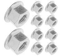 NUOBESTY Kit D'accessoires pour Tronçonneuse 15pcs en Acier Adaptateur de Perçage, Écrous de Barre Robustes pour Guide-chaîne, Installation Facile et Ajustement Précis