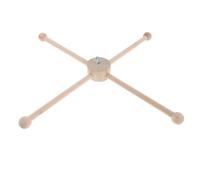 NUOBESTY Kit de Mobile pour Bois Support pour Berceau Carillon de Jardin Décoration Intérieure et Extérieure Assemblage Facile sans Outil