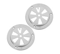 NUOBESTY Lot De 2 Grilles D'aération En Acier Inoxydable Pour Four, Accessoires Électroménager, Conduit De Ventilation Trou De Dissipation De Chaleur, Pièce De Rechange Pratique Et Solide