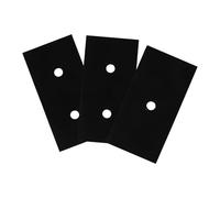 NUOBESTY Lot de 3 Couvre-Brûleurs pour Cuisinière à Gaz Tapis de Cuisson Propre Antiadhésif et Lavable Protection Résistante à L'Huile pour Brûleurs Domestiques Compatible Cuisinière