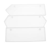 NUOBESTY Moule en Silicone Matériau Silicone Solide pour Plaque de Porte Moule Soi-même et Pendentif DIY pour Projet Artisanal pour Signalétique et Décoration