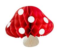 NUOBESTY Ornement De Champignon Nid Abeille Décoration De Fête Papier Pour Mariage Et Anniversaire