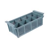NUOBESTY Panier Couvert Lave, Porte-couverts à 8 Compartiments pour Rangement des Ustensiles Cuisine et Bureau
