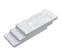 NUOBESTY Panneaux Isolants en Mousse pour Climatiseur de Fenêtre, Joint D'étanchéité Réglable en Écume et Feutre, Kit D'été Vacances pour Calfeutrage et Isolation Thermique