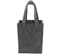 NUOBESTY Paquet à Vin en Feutre Résistants pour 2 Bouteilles Taille 24X18X85 CM Pochettes Pratiques pour Bouteilles de Vin Usage Voyage et Dégustation