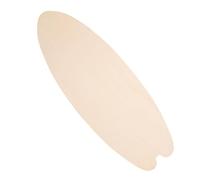 NUOBESTY Planche de Surf Décoration Estivale pour Création Artistique DIY Déco Murale en Bois Beige Non Peint Ambiance Plage pour Chambres et Bureaux