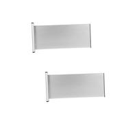 NUOBESTY Plaque De Porte Vierge En Aluminium 11.42X5.71X3.15 Pouces Panneau Personnalisable Pour Bureau Maison Fêtes Décoration Créative