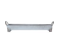 NUOBESTY Plateau de Rangement Long, Conteneur de Stockage Métallique, Fer, Rectangulaire, Mini, pour Snacks et Décoration de Fleurs Séchées, Buffet et Salon