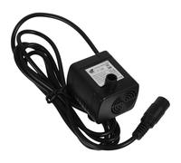 NUOBESTY Pompe Submersible Plastique Noir sans Balais Circulation Faible Bruit Capacité 350l/h pour Fontaine à Eau de Chat pour Fontaines à Eau pour Animaux