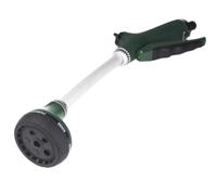 NUOBESTY Pulvérisateur en Aluminium et Plastique Vert de Jardin Multi-usages Facile à Assembler Utiliser, pour Arrosage Extérieur et Lavage de Voiture