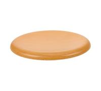 NUOBESTY Siège de Remplacement Rond en Bois pour Tabouret Haut Bois | Surface Stable, Grain Élégant, Assise Confortable et Sûre, Usage Cantine, la Cuisine, Bar, Salon