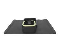 NUOBESTY Support de Tasse Rangement pour Télécommande et Snacks en Silicone Antidérapant pour Accoudoir de Canapé pour Usage Quotidien et Fauteuil Relax