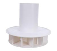 NUOBESTY Système D'entonnoir à Eau de Pluie en Pvc pour Gouttière et Toit Drainage Rapide Bruit, pour Usage Commercial et Nettoyage
