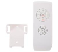 NUOBESTY Télécommande de remplacement pour ventilateur de plafond Contrôleur de lampe pour ventilateur d'intérieur - Télécommande universelle à 3 vitesses et 4 minuteries pour plafonnier de