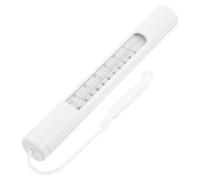 NUOBESTY Thermomètre de Piscine Flottant Blanc en Pvc pour Piscine et Aquarium, Mesure Précise Température de L'eau en Intérieur et Extérieur