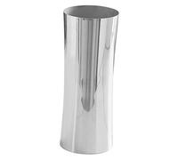 NUOBESTY Vase Acier Inoxydable Miroir pour Décoration de Table Moderne Centre de Table Fleur Vase Métallique Design Scandinave pour Salon et Salle à Manger