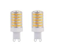 NUOXIN Lot De 2 G9 10W LED Ampoules Blanc Chaud 3000K Lampes LED 1000LM Equivalent À G9 100W Ampoules Halogènes AC220-240V Pas Dimmable
