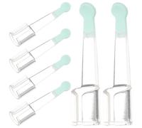 NUSITOU 6 Pièces Têtes de Cuillère à Oreille en Pp Remplaçables pour Extraction du Cérumen, Expérience Confortable et Soulagement des Démangeaisons, Usage Quotidien