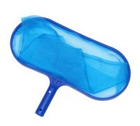 NUSITOU Épuisette Bleue en Plastique pour Piscine et Aquarium, Filet à Mailles Fines pour Attraper Petits Poissons et Plantes Aquatiques, Outil de Nettoyage