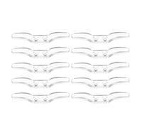 NUSITOU Lot de 10 Crochets de Positionnement pour Rideaux en Pom, Dispositif de Retenue de Corde Sécurisé et Élégant pour Stores, Adapté Maison et Bureau