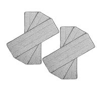 NUSITOU Lot de 6 Lingettes de Rechange pour Balai Plat, Protection Anti-rayures, Absorption Poussière, pour Nettoyer Coins Difficiles