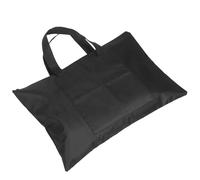 NUSITOU Paquet à Dessin d'artiste Porte-Planche à Dessin Robuste en Tissu Noir Imperméable Large Ouverture Paquet à Poignée Portable A3 pour Croquis en Plein Air