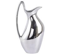 NUSITOU Pichet Vase en Céramique Créatif pour Fleurs Séchées, Design Compact et Souffle Artistique, Décoration pour Bureau ou Salle D'étude